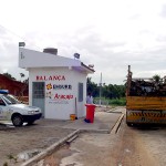 Instalação da balança na lixeira do Santa Maria melhora coleta de lixo na capital - Fotos: Márcio Dantas  Agência Aracaju de Notícias