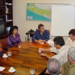 Prefeito recebe visita de integrantes da direção nacional do Dieese - Fotos: Wellington Barreto  Agência Aracaju de Notícias