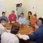 Prefeito recebe visita de integrantes da direção nacional do Dieese - Fotos: Wellington Barreto  Agência Aracaju de Notícias