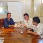 Prefeito recebe visita de integrantes da direção nacional do Dieese - Fotos: Wellington Barreto  Agência Aracaju de Notícias