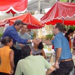 Forró da praça Olímpio Campos é prestigiado pelo prefeito - Fotos: Wellington Barreto  Agência Aracaju de Notícias
