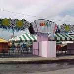 Tudo pronto para começar o Forró Caju 2002 - Fotos: Meme Rocha  Agência Aracaju de Notícias