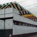 Tudo pronto para começar o Forró Caju 2002 - Fotos: Meme Rocha  Agência Aracaju de Notícias