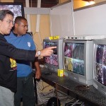 Prefeito visita médicos do SAMU e policiais civis que trabalham durante Forró Caju - Fotos: Wellington Barreto  Agência Aracaju de Notícias