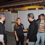 Prefeito visita médicos do SAMU e policiais civis que trabalham durante Forró Caju - Fotos: Wellington Barreto  Agência Aracaju de Notícias