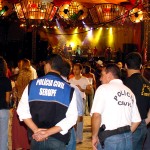 FORRÓ CAJU  Polícia Militar afirma que a festa é muito tranqüila - Fotos: Márcio Dantas  Agência Aracaju de Notícias
