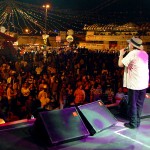 FORRÓ CAJU  Gláucio Costa faz a festa dos forrozeiros no palco principal - Fotos: Márcio Dantas  Agência Aracaju de Notícias
