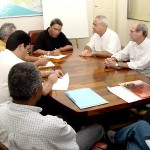 Prefeito se reúne com diretores da Energipe  - Fotos: Márcio Dantas  Agência Aracaju de Notícias