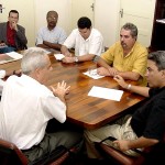 Prefeito se reúne com diretores da Energipe  - Fotos: Márcio Dantas  Agência Aracaju de Notícias