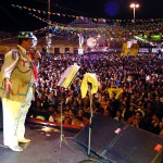 Genival Lacerda agradece ao prefeito por participar da festa   - Fotos: Márcio Dantas  Agência Aracaju de Notícias