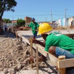 Obra da nova unidade de saúde do bairro América já anima moradores - Fotos: Márcio Dantas  Agência Aracaju de Notícias