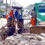 PMA prossegue com os serviços de drenagem na Euclides Figueiredo  - Fotos: Márcio Dantas  Agência Aracaju de Notícias