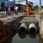 Obras de infraestrutura no bairro Santos Dumont continuam em andamento  - Fotos: Márcio Dantas  Agência Aracaju de Notícias