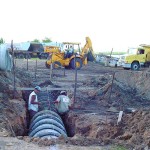 Obras de estrutura da ponte e drenagem na Orlinha do bairro Industrial seguem dentro do previsto - Fotos: Wellington Barreto  Agência Aracaju de Notícias
