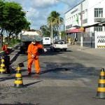Mais um dia de operação tapa buracos em Aracaju - Fotos: Wellington Barreto  Agência Aracaju de Notícias