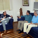 Prefeito de Aracaju recebe visita do presidente do PC do B - Fotos: Abmael Eduardo  Agência Aracaju de Notícias