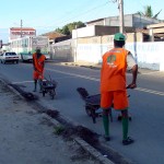 Euclides Figueiredo recebe serviço de limpeza e capinagem - Foto: Abmael Eduardo  Agência Aracaju de Notícias