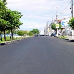 PMA recomeça o serviço de recapeamento da avenida Canal 5  - Foto: Wellington Barreto  Agência Aracaju de Notícias