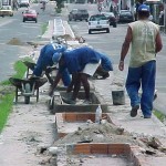 Obra dos canteiros na Visconde de Maracaju está em fase de conclusão - Agência Aracaju de Notícias