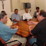 Prefeito declara apoio ao Comitê em Defesa do Sistema Aperipê - Fotos: Abmael Eduardo  Agência Aracaju de Notícias