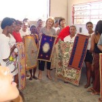 Mães da BolsaEscola Cidade Criança fazem curso de tapeçaria - Fotos: Abmael Eduardo  Agência Aracaju de Notícias