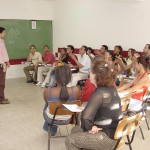 Professores e especialistas participam do curso de Libras no Cemarh - Fotos: Abmael Eduardo  Agência Aracaju de Notícias