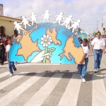 Escolas se preparam para desfile cívico no Santa Maria - Fotos: Abmael Eduardo  Agência Aracaju de Notícias    Desfile do ano passado na rua de Bahia