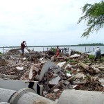 Prefeitura inicia nova etapa nas obras da orla do bairro Industrial  - Fotos: Wellington Barreto  Agência Aracaju de Notícias