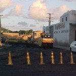 Pavimentação da rua Benjamim Constant está em fase de conclusão - Agência Aracaju de Notícias