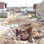 Prefeitura leva saneamento básico ao bairro Santos Dumont - Fotos: Wellington Barreto  Agência Aracaju de Notícias