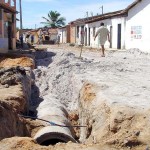 Obras de saneamento básico do loteamento Estrela do Oriente estão em andamento - Fotos: Wellington Barreto  Agência Aracaju de Notícias