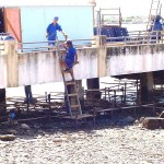 Obra de revitalização da Ponte do Imperador prossegue em ritmo normal - Fotos: Abmael Eduardo  Agência Aracaju de Notícias