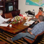 Prefeito de Aracaju recebe visita do senador Eduardo Suplicy - Fotos: Eduardo Abmael  Agência Aracaju de Notícias