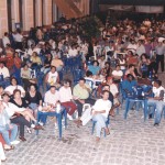 Público lota mercados para assistir show de Joyce  - Fotos: Edinah Mary  Agência Aracaju de Notícias