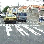 PMA implanta nova sinalização em cruzamento perigoso do centro de Aracaju - Fotos: Lindivaldo Ribeiro  Agência Aracaju de Notícias