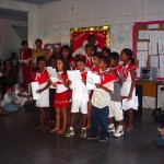 Crianças da Farolândia comemoram o Dia do sagrado - Fotos: Walter Martins  Agência Aracaju de Notícias