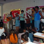 Crianças da Farolândia comemoram o Dia do sagrado - Fotos: Walter Martins  Agência Aracaju de Notícias