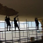 Ponte do Imperador recebe reparos no teto e nos pilares de sustentação - Fotos: Abmael Eduardo  Agência Aracaju de Notícias