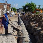 PMA executa serviço de drenagem e pavimentação no loteamento Planaltos - Fotos: Abmael Eduardo  Agência Aracaju de Notícias