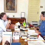 Coordenador geral do Unicef BA/SE apresenta ao prefeito nova parceria com a PMA - Fotos: Wellington Barreto  Agência Aracaju de Notícias