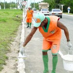 Mutirão da limpeza atua em avenidas mais movimentadas de Aracaju  - Fotos: Wellington Barreto  Agência Aracaju de Notícias