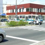 Faixas de pedestre são recuperadas na avenida Hermes Fontes - Fotos: Wellington Barreto  Agência Aracaju de Notícias