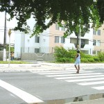 Faixas de pedestre são recuperadas na avenida Hermes Fontes - Fotos: Wellington Barreto  Agência Aracaju de Notícias
