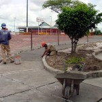 Primeira etapa da praça da avenida Tancredo Neves está concluída - Fotos: Abmael Eduardo  Agência Aracaju de Notícias