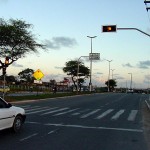 Sinalização na Tancredo Neves foi concluída - Fotos: Lindivaldo Ribeiro  Agência Aracaju de Notícias