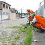 Ruas do bairro Siqueira Campos recebem serviços de limpeza - Foto: Márcio Dantas  Agência Aracaju de Notícias