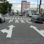 Nova sinalização foi instalada na Tancredo Neves e Barão de Maruim - Fotos: Lindivaldo Ribeiro  Agência Aracaju de Notícias