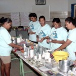 Famílias cadastradas no Peti fazem curso para melhorar a renda - Fotos: Wellington Barreto  Agência Aracaju de Notícias