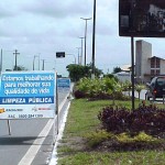 Placas de sinalização utilizadas pela Emsurb previnem acidentes  - Agência Aracaju de Notícias