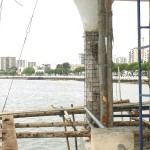 Ponte do Imperador tem 70% do reforço estrutural concluído - Fotos: Wellington Barreto  Agência Aracaju de Notícias